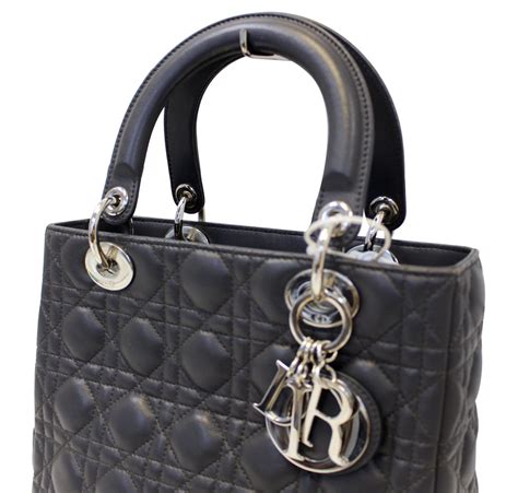 medium lady Dior bag cannage